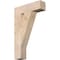 Ekena Millwork Traditional Block Smooth Bracket, Douglas Fir, 3 1/2"W x 14"D x 22"H BKT04X14X22TRA05SDF - alternate 1